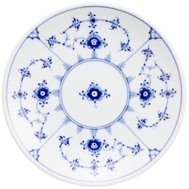 Royal Copenhagen 1016774 Blue Fluted Plain Coupe Plate, Plate, 5.9 inches (15 cm), Wedding Gift, Gift