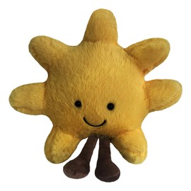New Moon Sunshine Plush Toy Cute Smile Fun Filled Animal Pillow Soft Plush Toy for Children's Birthday Gift (B)