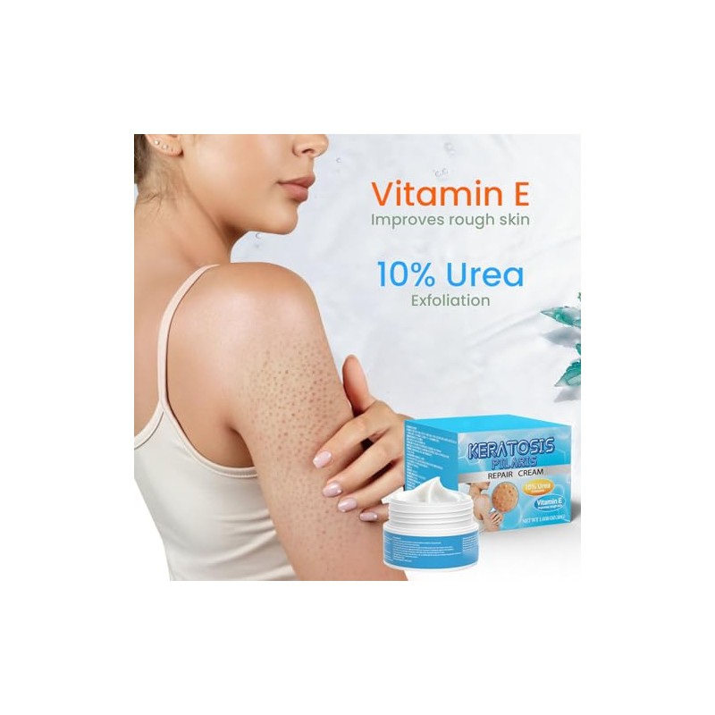 Crema de Queratosis para Suavizar la Piel, Borrador de Protuberancias,