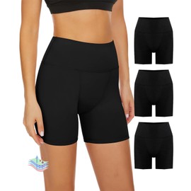 OVRUNS Period Underwear Shorts Heavy Flow Panties Leak proof period Sleep for Incontinence Maternity Postpartum for Women 3 Pack Black XS