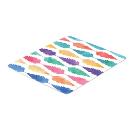 Bonamaison, Rechteck Pop Art Digital Bedruckt Mauspad, rutschfeste Unterseite, für Büro und Zuhause, Größe: 22x18 cm