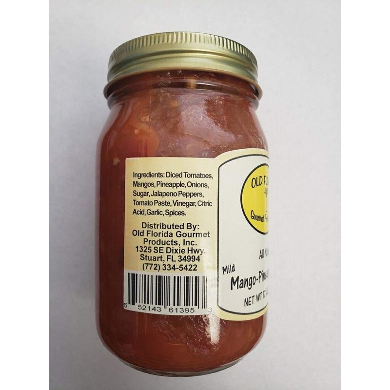 Old Florida Gourmet Mild Mango Pineapple Salsa