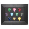 Guitar Pick Wall Display Picture Frame for 10 Picks (Not