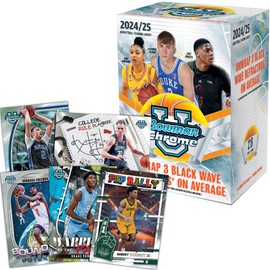 2024-25 Topps Bowman University Chrome Basketball - Factory Sealed - Value Box