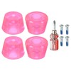 PATIKIL 2 Pairs of Roller Skates Toe Plugs Roller Skate