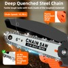 Mini Chainsaw Cordless,6 Inch Portable Electric Handheld Chain Saw with