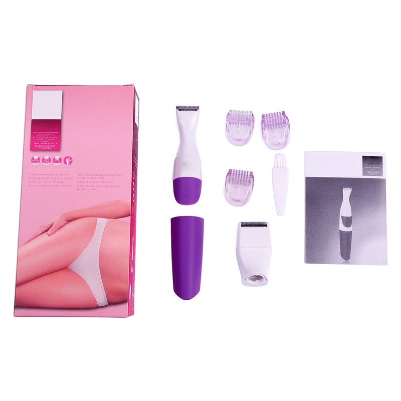 2 in 1 Women Epilator Hair Removal Wet Dry Electric