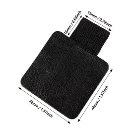 AUXBC 12Pcs Self-Adhesive Pen Loop Holder with Elastic Band, Notebook Pencil Holders Elastic Loop Holder for Notebook, Journal, Calendar, 12 Colors
