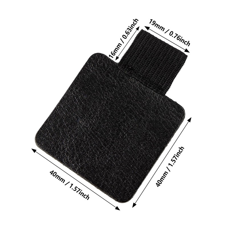 AUXBC 12Pcs Self-Adhesive Pen Loop Holder with Elastic Band, Notebook