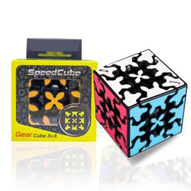Magic Cube, Gear Cube, Speed Cube 3 x 3 Magic Cube, 3D Magic Cube, Creative Cube, Suitable for Training Before the Game, Daily Game and Birthday Gift