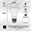 SLEEKLIGHTING BR20 6 Watt, LED Dimmable Wide Flood Light Bulb(110°),