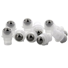 Kosmetex Roll-On Metal Ball for 10 ml Roll-On Bottles for Replacement, 10 x Metal Balls