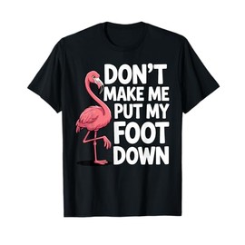 Funny Flamingo Design for Men Women Kids Bird Pink Flamingo T-Shirt
