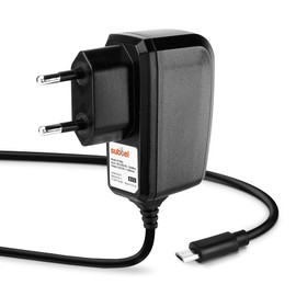 subtel® GPS Ladegerät kompatibel mit Becker Ready 50 Ready 6 Ready 70, Transit 50 Transit 6 Transit 70 Navigator Ladekabel Micro USB Netzteil Navigationsgerät Auflader 2A / 2000mA Anschluss Stecker