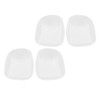2 Pair Gel Heel Pad Transparent Strong Adhesion Soft Massaging