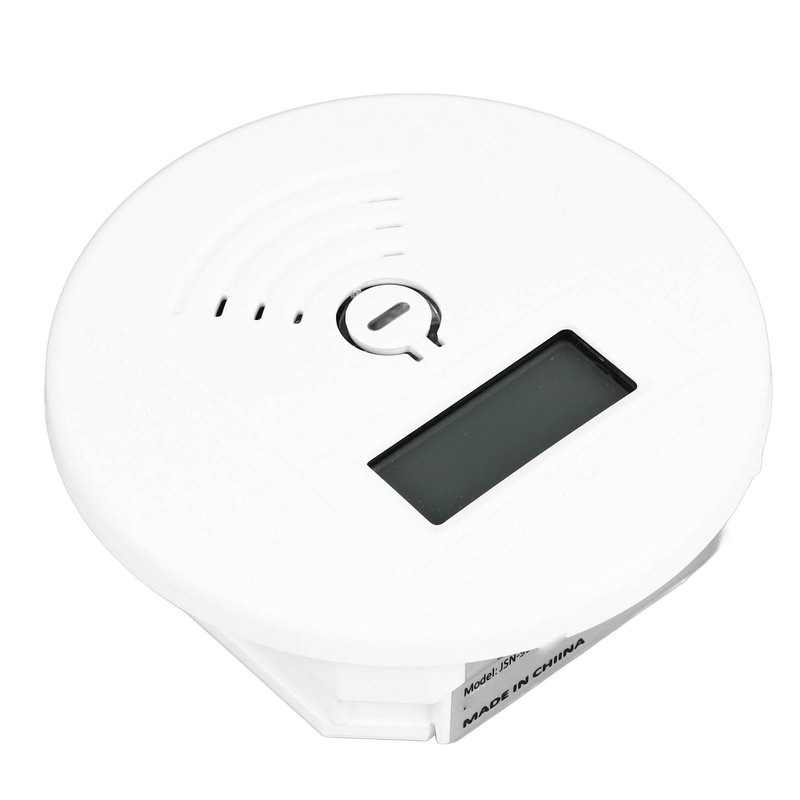 CO Detector Battery Operated Audible and Visual Mini CO Alarm