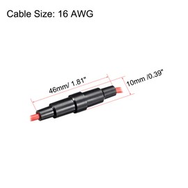 uxcell Inline Screw Type Fuse Holder 16 Gauge AWG 5Pcs for 5mm x 20mm Tube Fuse