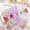 Lanmerry Easter Bows for Girls Rabbit Cheer Bow Baby Girl