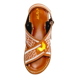 Huarache Artesanal Tipo Piteado Gallo