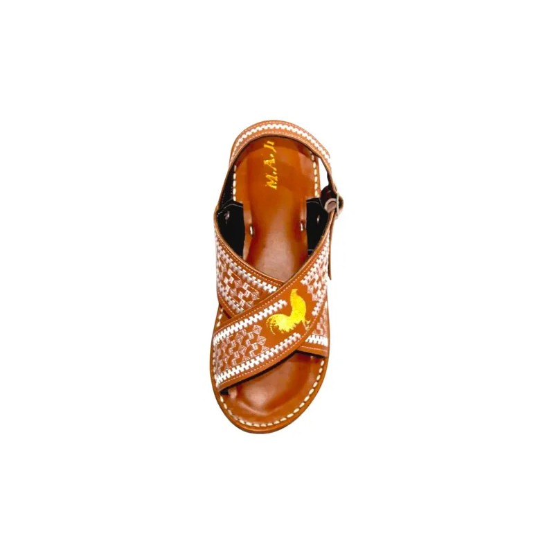 Huarache Artesanal Tipo Piteado Gallo
