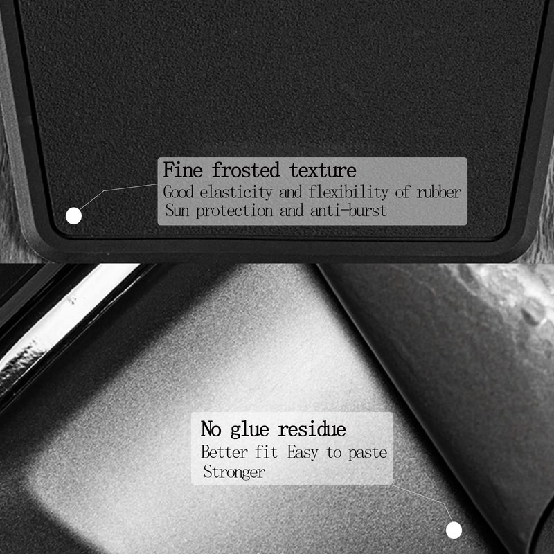 TZMAPU Compatible Kawasaki Ninja 400 Tank Pad,Motorcycle Tank Protector,Non-slip Fuel