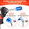 2 pieces magnetic quick-change impact bit holder, 4 inch bit