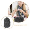 jojofuny 2PCS Imitation Wool Super Fur Yarn Fluffy Faux Fur