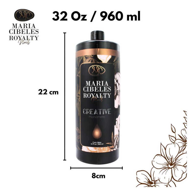 Maria Cibeles Royalty Frutos Rojos 960mL monómero líquido