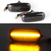 2 Pcs Dynamic Amber LED Side Marker Indicator Light for