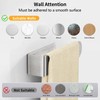 Adhesive Hand Towel Holder, 8 Inch Towel Holder for Bathroom