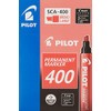 Pilot sca-400-r – Pack of 12 Permanent Markers Conical Tip,