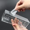 Fish Viewing Box Container with Lid and Scale, Acrylic Portable