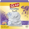 Glad OdorShield Tall Kitchen Drawstring Trash Bags, Lavender, 13 Gallon,