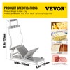 VEVOR Cheese Slicer,Butter Cutter with Wire 1 cm & 2