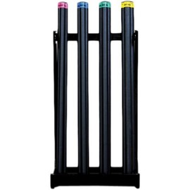 BSN Sports Workout Bar Storage Rack , Black