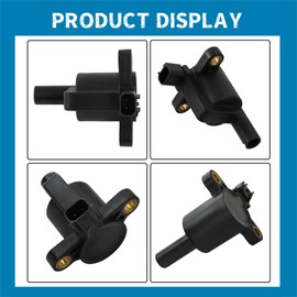 Silscvtt Ignition coil and Wire Cap Spark plug Replacement for Polaris Ranger 500 2008 2009-2012 4015072 4011834 4014795