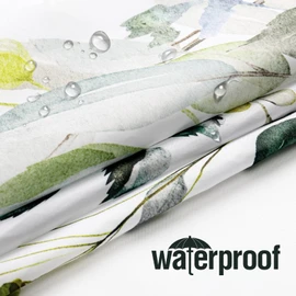 Gibelle Small Stall Shower Curtain 36 x 72, Narrow Half Sage Green Floral Fabric Shower Curtain, Watercolor Plant Eucalyptus Leaves Bathroom Curtains Shower Set with Hooks