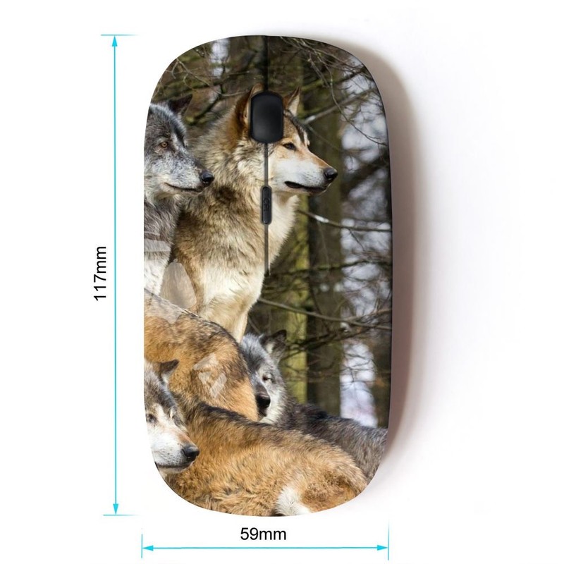 KOOLmouse [ Optical 2.4G Wireless Mouse [ Wolf Pack Winter