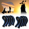 Golf Iron Covers Golf Club Iron Covers Neoprene 10Pcs Neoprene
