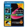 TDK ブルーレイ用 湿式+乾式Wケアパック クリーナーキット(レンズクリーナー+ディスククリーナー) TDK-BDWLC22J