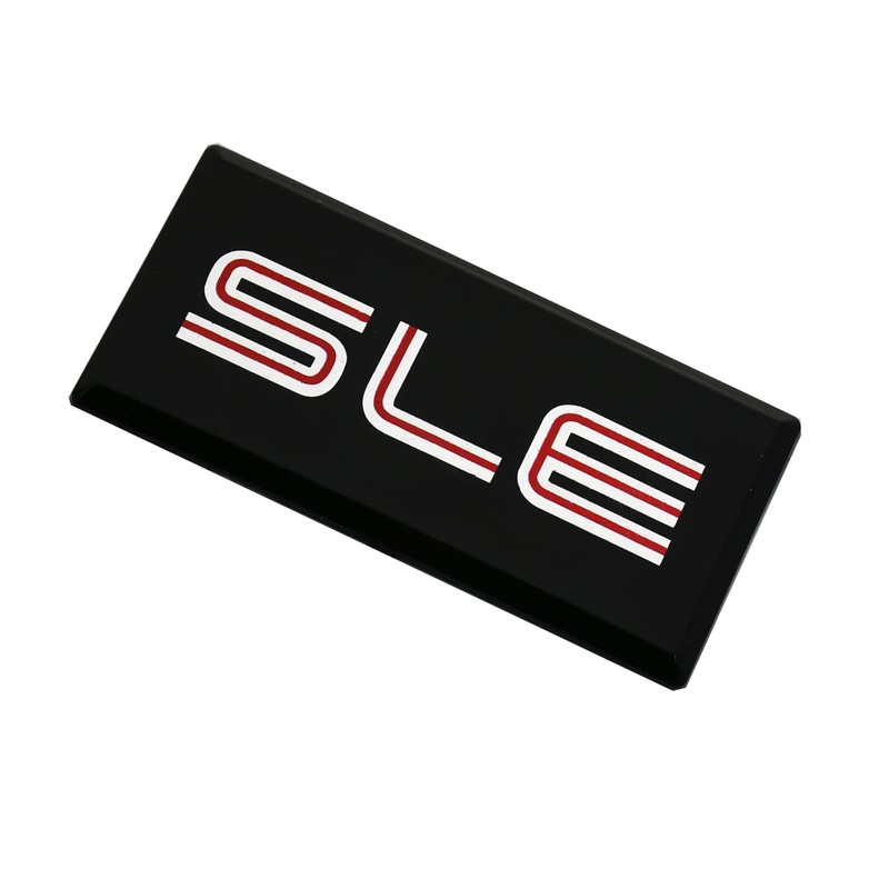 SSDD 1pcs SLE Side Cab Emblem NamePlate Badge Logo Replacement