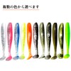 Worm 4.8 Inch Aging Lures 120mm Flounder Lures Worm Set