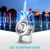 Ejoyous RGB Underwater Light Fountain Lamp with Remote Control Lighting