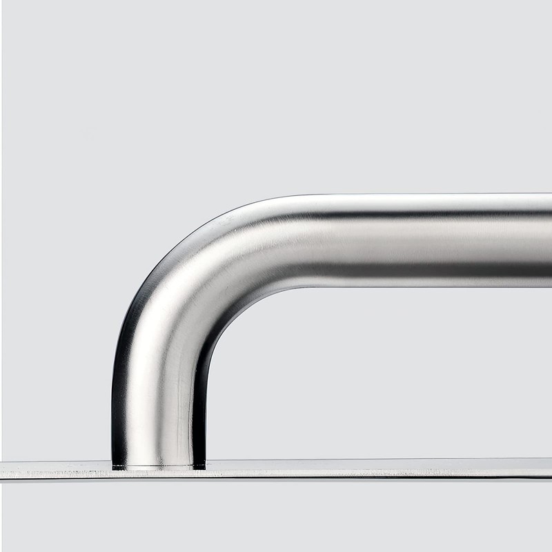 Stainless Steel Door Pull Handle Plate Commercial Door Handle, Door