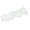 Genuine BEKO DCU7230 DCU8230 Tumble Dryer Light & Button Frame