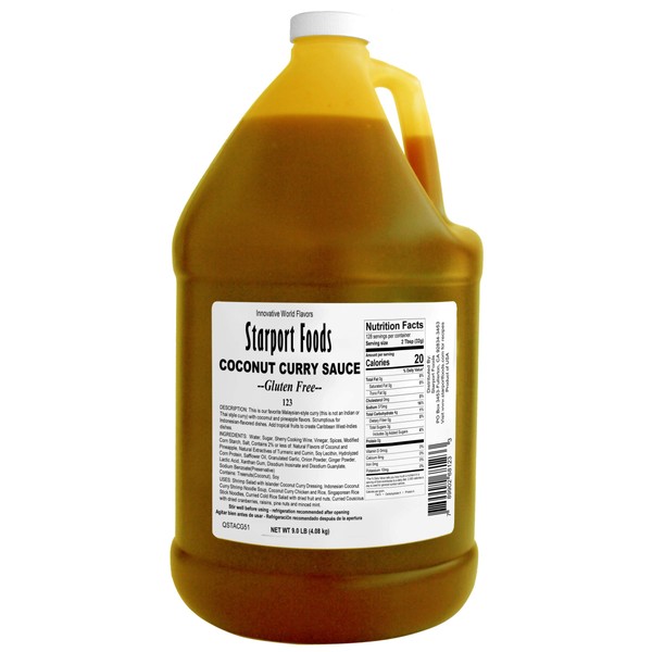 Starport Foods Coconut Curry Sauce - Gluten Free, Vegetarian, 1