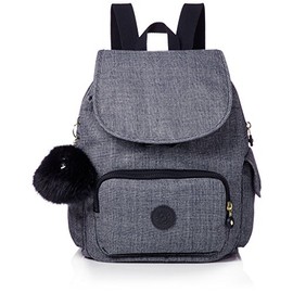 Kipling City Pack S, Women’s Backpack, Blue (Cotton Jeans), 27x33.5x19 cm (W x Dx H)
