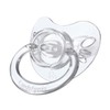 Landofgenie Large Shield Adult Size Pacifiers Butterfly Shape Transparent Design