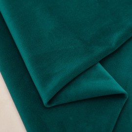 TinaKim Cat Proof Upholstery Fabric, Velvet Material, for Replacement Seat Chair Couch Covers DIY (Dark Green, 10 Yards)