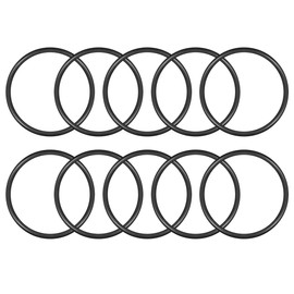 sourcing map Pack of 10 Rubber O Rings 70 mm AD 62 mm ID 4 mm Width Metric Seal